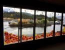 Inside a home showing after window tinting